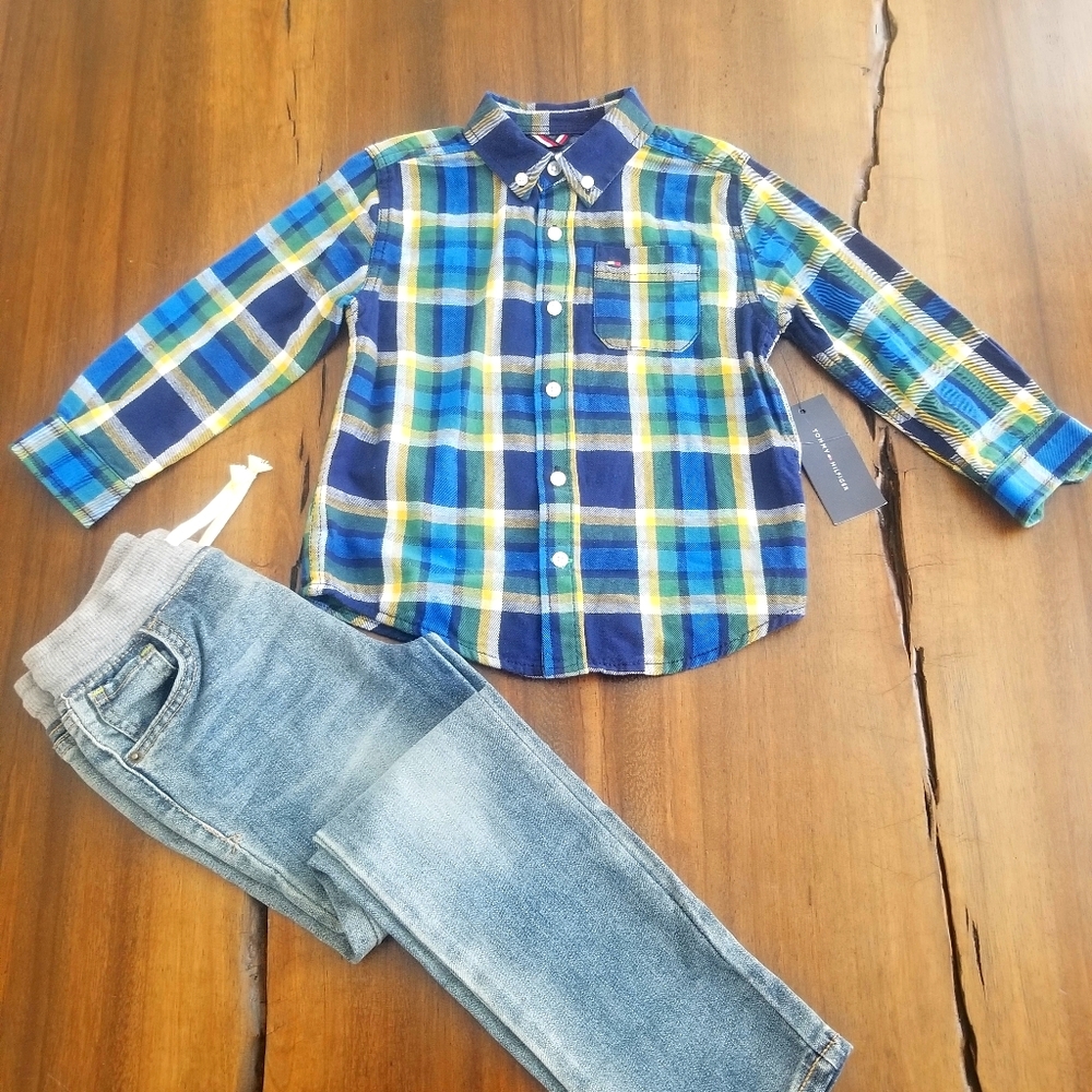 BOYS TOMMY HILFIGER FLANNEL
